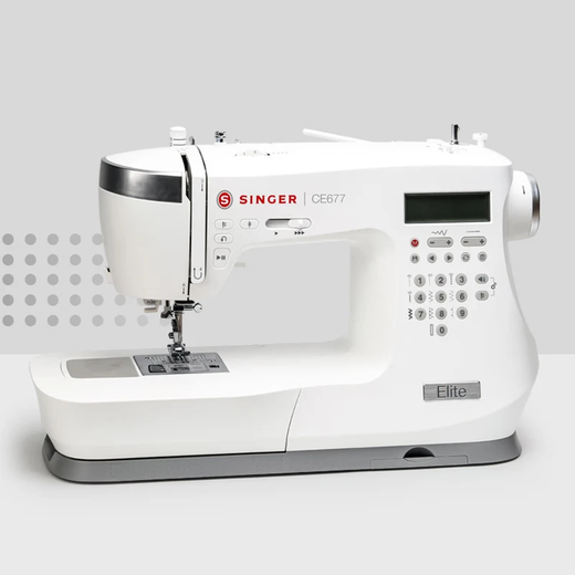 Shengjia [Filitier officiel] CE677 MACHE DE couture électronique ménage de bureau Large grande puissance 90W Bord de trou de serrure NOUVEAU PACKAGE DE VALEUR DE MODÈLE CE677 (200 Stitch High Power)