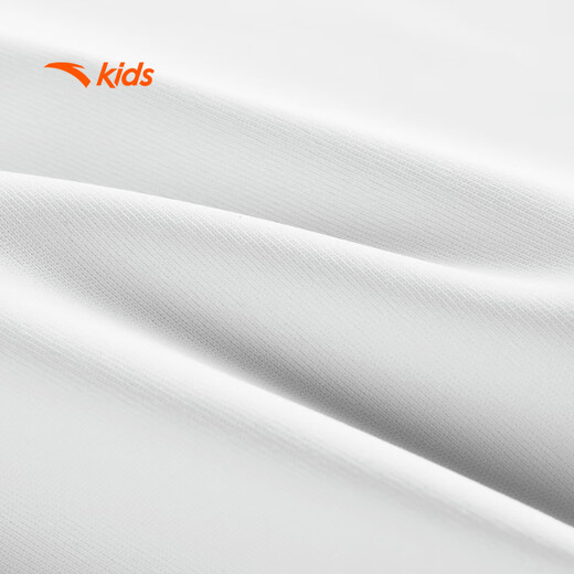 Anta Children's Boy Quick Dry с коротким рукавом 2025 Летняя ледяная футболка с короткой тканей спортивной детской одежды A72527105