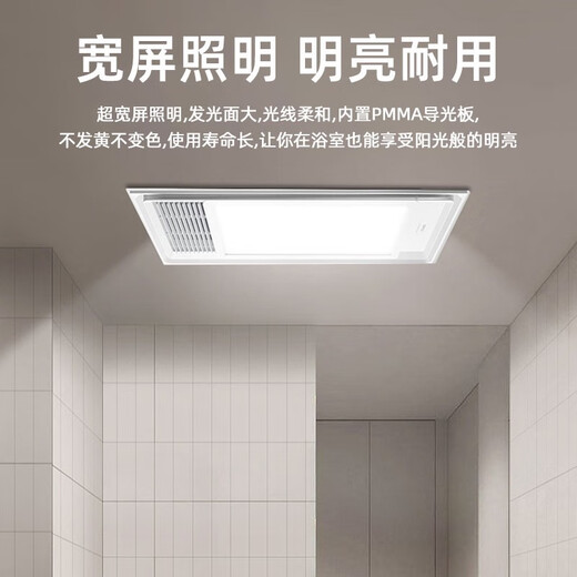 Opple 2025 Neues Opp-Badezimmer-Heizungs-Badezimmer-Beleuchtung Badezimmer Heizung eingebettete integrierte Decke Multifunktions Badezimmer JF-C6210 Dual-Motor-Button-Schalter