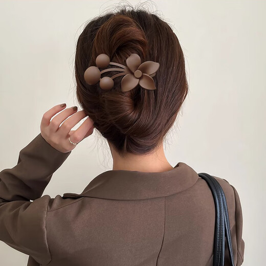 Xiang Wan hairpin 2-piece set of hairpins, high-end hairpins, grabbers, hair clips for the back of the head, one-word hairpin hairpins, hair accessories