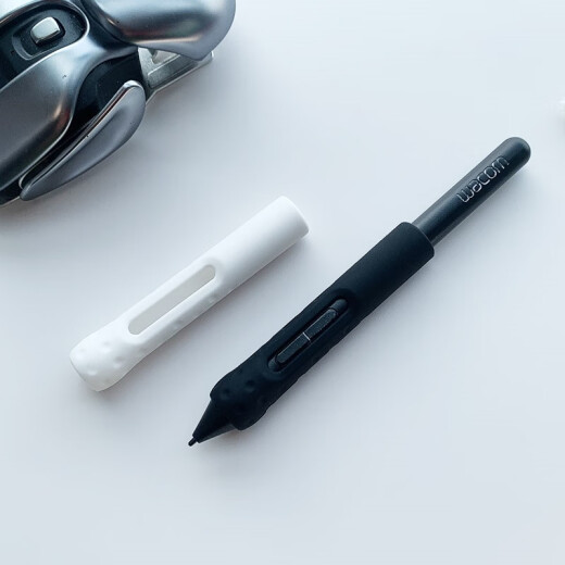 Wacom原装数位板握笔器CTL472/672/4100/6100/690手绘板压感防滑笔套 CTL490 690黑色笔套 0x0cm