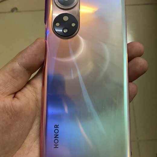 
Honor is suitable for 50 original back cover 50pro original mobile phone rear case 50se original battery glass rear screen replacement Honor 50 bright black glass rear cover with frame lens