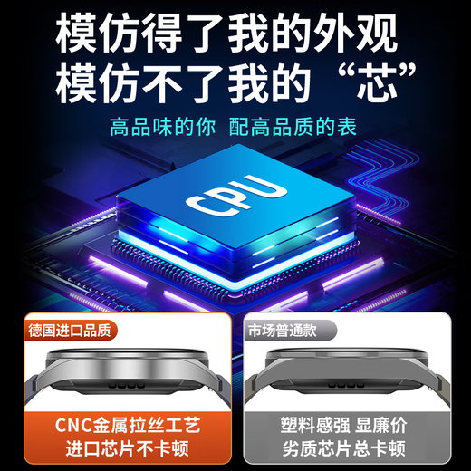 爱百分2025年新款华北强智能电话手表watch运动手表长续航心率血氧血压健康监测蓝牙通话男女大学生成人 顶配版【运动计步+心率血氧血压监测+NFC+支付】