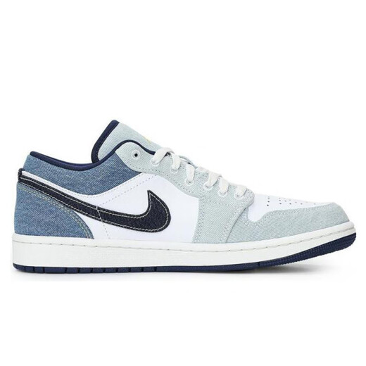 Jordan Herren lässige Schuhe Jordan Aj1 Jordan 1 Sneakers IH0648-141 Denim Blue 43