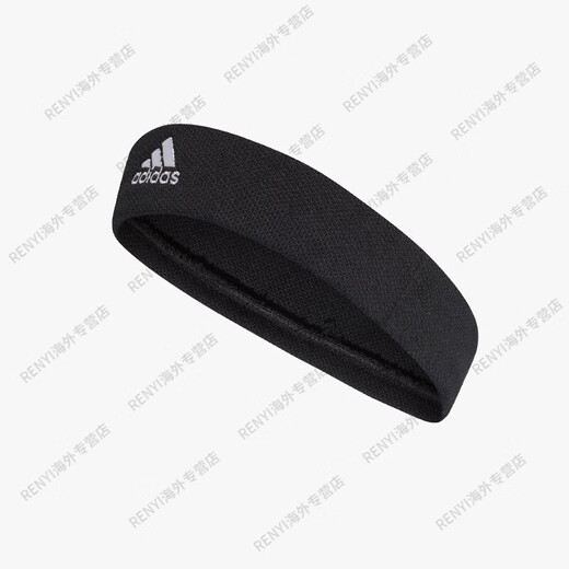 阿迪达斯 （adidas）发带男潮运动吸汗头戴跑步健身篮球头巾止汗头带女官方旗舰正品 白色 吸汗止汗款