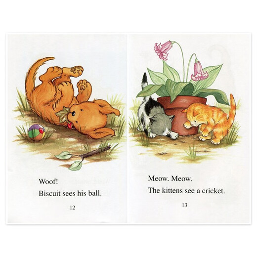 
Biscuit Dog Series: Biscuit Wants to Play Imported Original English Picture Book Primary School Teaching Assistant