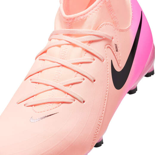 Nike (Nike) Série de Moonshade officielle Boys and Girls Phantom Luna 2 Mg Big Children's Football Shoes FJ2603 800 Light Dark Red / Black / Explosive Powder 38.5