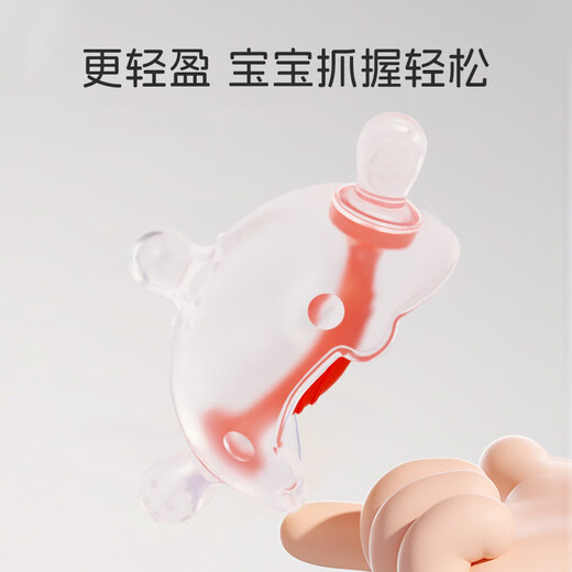 Dr. Ma bébé Teether Dent de broyage de colle de collet petit champignon apaisant la colle de silicone