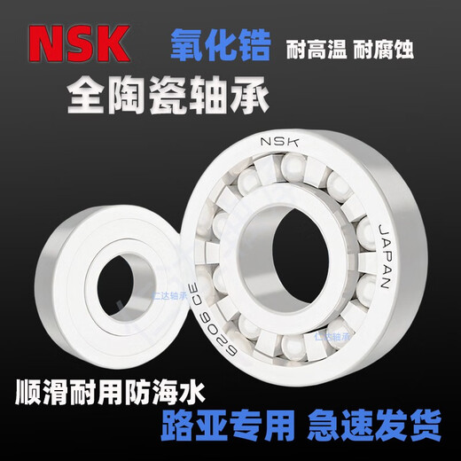 NSK Japon importé de roue à chute d'eau roue de pêche en céramique portant MR105 MR115 623 693 683 104MR74 22 Spider 80 (tous en céramique deux)