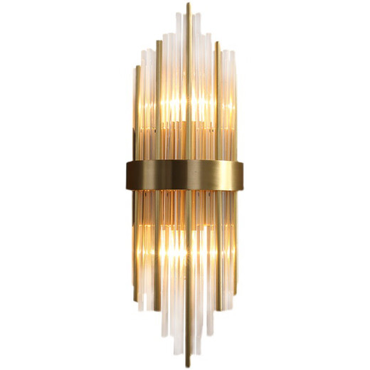 Opp -Beleuchtung (Opple) Vollkupferkristallwand Lampe Postmoderne Gäste Atmosphäre Blick Wandlampe Gang Korridor Schlafzimmer Nachtlampe 9928 Vollkupfer warme Lichtquelle