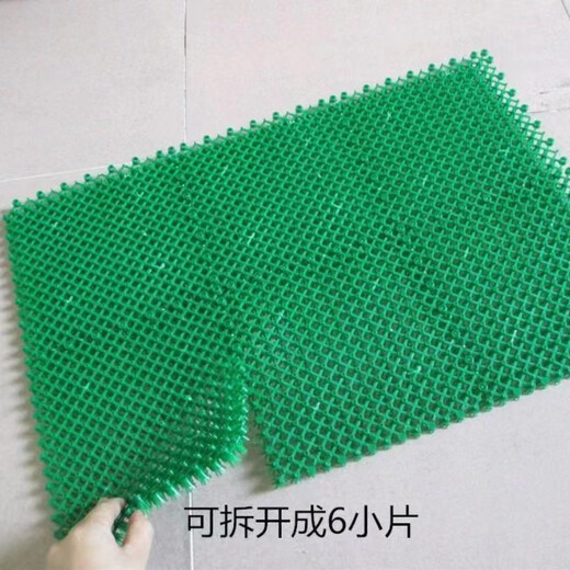 Lawn and green space simulated commercial refrigerator compartment grid green mat bedding display cabinet beef and mutton deli plate mat anti-freeze green 38*58cm 1.5cm thick. How many pieces can be sent as many as you want. You can put them together as you like.