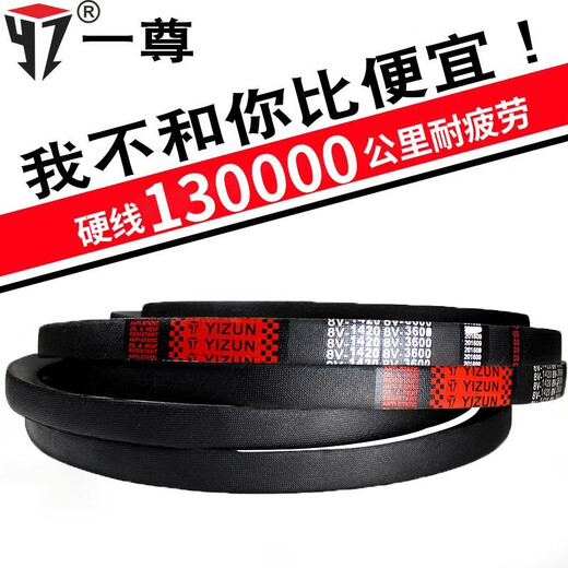 Yizun (YZ) V-belt 25N/8V1000/2540 to 10600/1920/4877/1800/4572 transmission belt 8V2835/8V7200