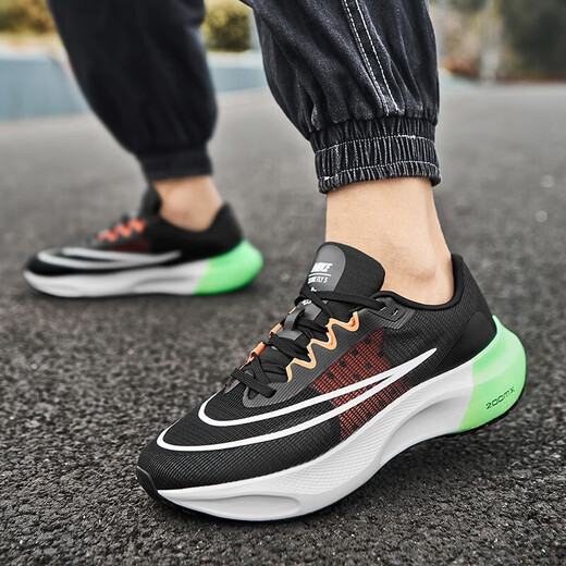 
CLENIKEEDAOER Men's shoes breathable mesh casual sports shoes men Putian boys running soft sole dunk 9907 purple 9901 black and green NIKE 35 NIKE