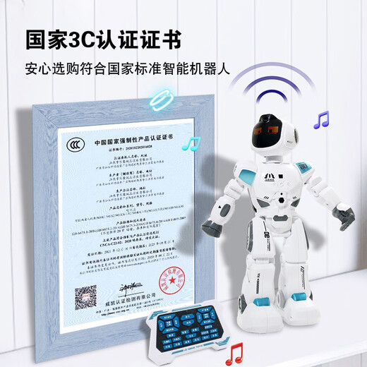 无上佳品儿童玩具男孩子生日礼物十岁8男童7小学生5编程机器人6新年10女孩 K8星球战警机器人-灰白色高端成