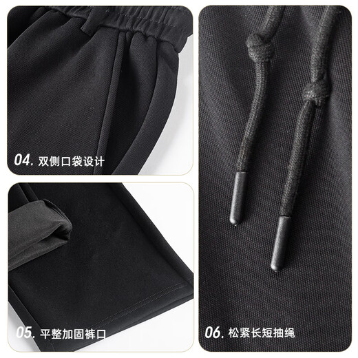 Skechers sweatpants knitted trousers autumn new pants men and women loose versatile casual pants outdoor breathable straight pants