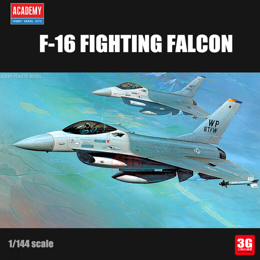 Modèle 3G AIDEMEI APPELUBLÉ AIRCRAFT 12610 AMÉRICAIN F-16 Fighting Falcon Fighter 1/144 F-16 Modèle Aircraft + Glue respectueuse de l'environnement