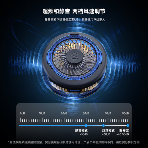Black Shark 5 magnetic radiator, game live broadcast cooling artifact, light only 82g semiconductor refrigeration back clip, suitable for Apple tablet Red Magic IQOO OnePlus Narrow Zone Zero
