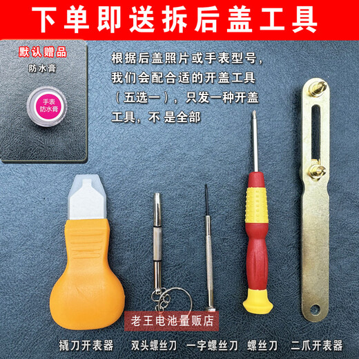 XMSJ适用于GEYA格雅手表电池男女表6195G 6195L 6197G纽扣电子电池 6195G