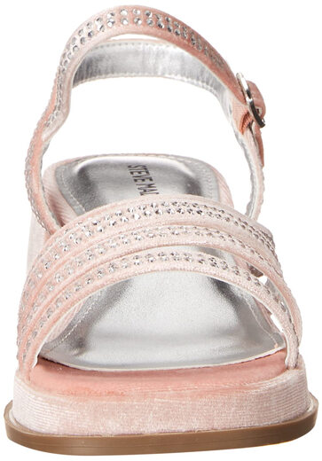 STEVE MADDEN Girls Dreem Sandals Blush 4 Big Kid