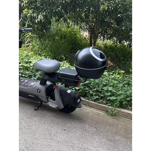 靠森Kaooseen适配9九号电动车V30C宝宝椅挡风板后视镜挂包拓展包 后座包-黑色