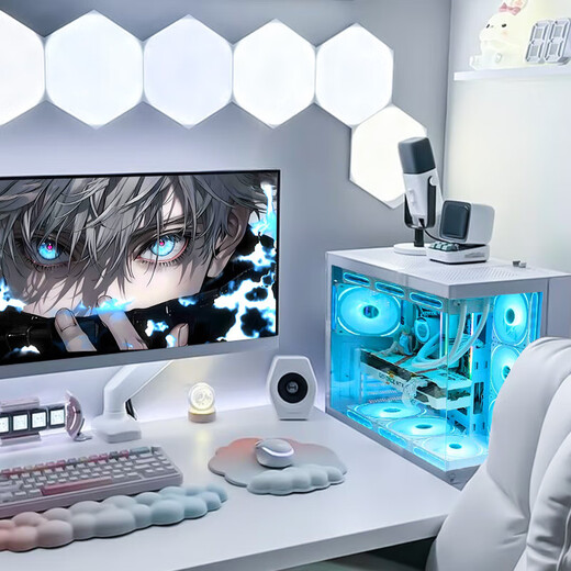 ASUS brand desktop Core i5 12600KF/14600KF RTX4060/4060Ti/5060/5060ti/5070 game assembly computer DIY game machine with three I5-13400F丨16G丨RTX5060