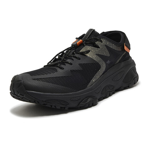 361 Grad Stream Tracing Schuhe Herren 2.0 Sandalen Herrenschuhe für sommerliche atmungsaktive Outdoor-Packungen ohne Schlupfwandercamping und watierende Sportschuhe Obsidian Schwarz/Rauch 42