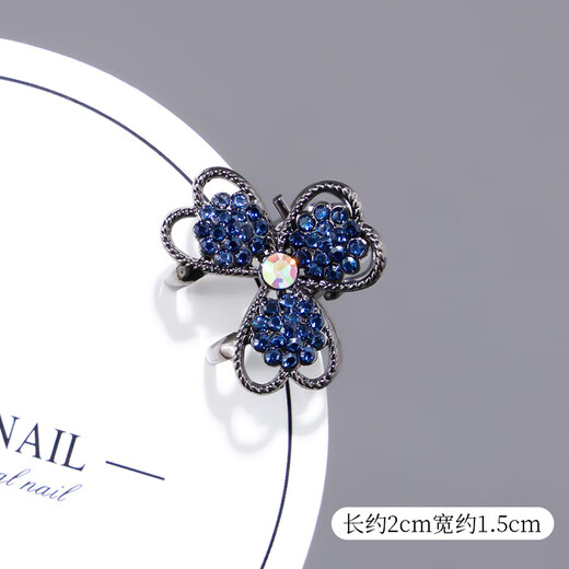 BARY REEF Small Head Clip Women's 2025 New High-end Small Hair Clip Compact and Exquisite Hair Clip Forehead Bangs Clip Headwear Main Picture Three-piece Set