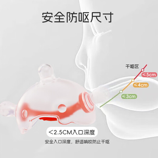 Dr. Ma bébé Teether Dent de broyage de colle de collet petit champignon apaisant la colle de silicone