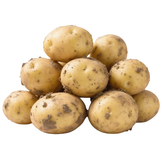 Grandma Qian's fresh potatoes and vegetables, Guizhou alpine potatoes, yellow skin and yellow heart, breakfast mashed potatoes, spicy hot pot ingredients, yellow skin potatoes, 5Jin Jin equal to 0.5kg, boxed (net weight)