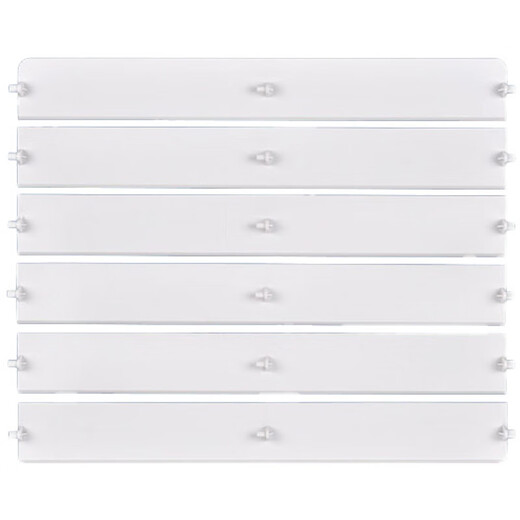 Geeignet für die Klimaanlage Luftführung Platte Branchenschrankmaschine Frisch Wind Yuefeng t di t Shuang Air Outlet Blade Fan Blade Accessoires 3 Pferde Yuefeng Set (5 Stück) 3883
