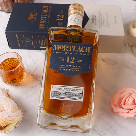 慕赫小女巫斯佩塞单一麦芽苏格兰威士忌进口洋酒 慕赫12年 750mL