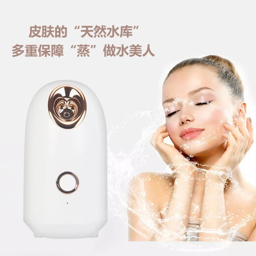 Xiaomijiao hot spray household nano spray facial steamer facial spray hydration device small moisturizing and rejuvenating beauty device facial steamer white hot spray