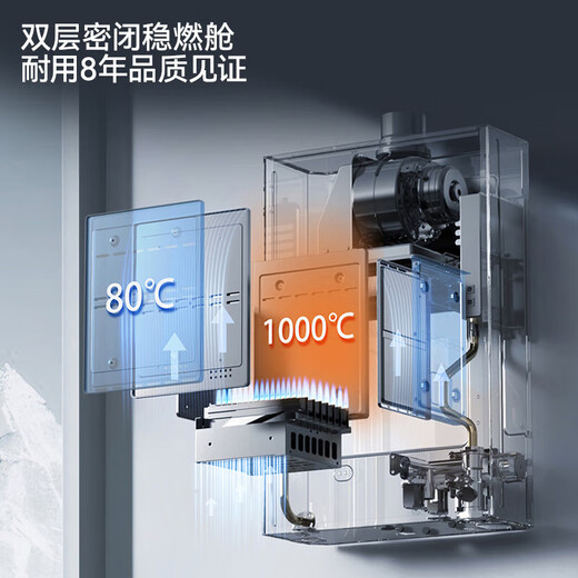 华帝（VATTI）燃气热水器强排恒温式水气双调即开既热家用低水压启动变频ECO节能省气以旧换新【免费上门安装】 16L ｜静音即热｜全面玻璃屏｜i12151S 天然气