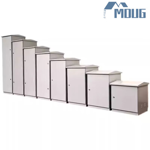 Outdoor outdoor weak current rainproof cabinet chassis wall-mounted waterproof thickened power distribution monitoring 6U9U12U15U18U22U 6U wide 600 deep 450 high 350 (A type) 0x0x0cm