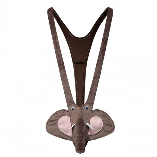 Misterio para hombres sexo interior ropa interior para hombres pantalones cortos de ropa interior para hombres fiestas de disfraz de halloween disfraz de sexo divertido tanga elefante