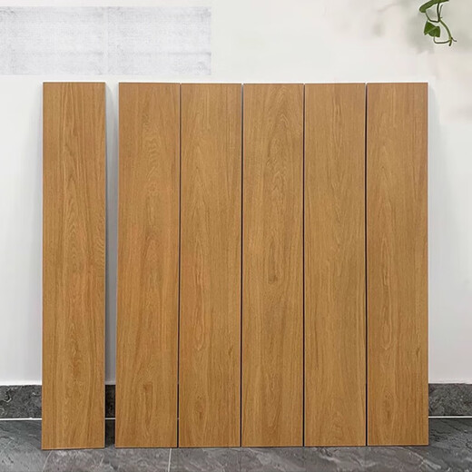 
MPPMCK150x900 Wood grain brick bedroom living room modern simple villa imitation wood floor tiles Nordic balcony study floor tiles BJ15915 150X900