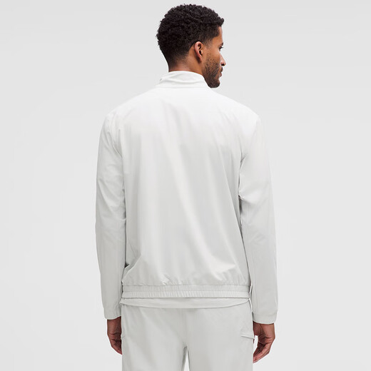 Lululemon丨Zeroed In Men's Sports Jacket Quick-drying Wicking LM3FGXS Steam Gray 2XL