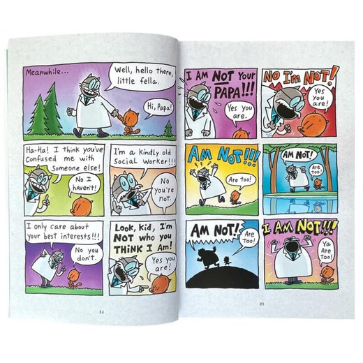 神探狗狗的冒险 Dog Man1-6册套装平装赠音频 英文原版 幽默爆笑漫画书 小学生课外阅读故事 儿童英语启蒙绘本兴趣培养 学乐Scholastic出版 3-12岁美国学乐出版社  小学教辅