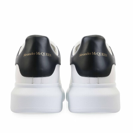 Alexander McQueen thick-soled sneakers men's leather white shoes gift 553680-WIEEN-Blacktail 40
