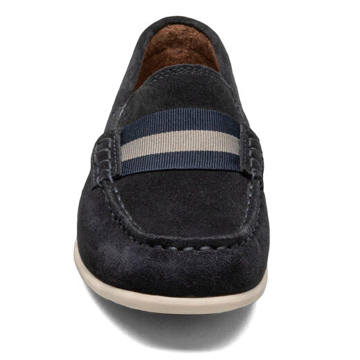 Florsheim Boys' Jasper Jr Loafers - Little and Big Kids, Navy Suede Navy Suede 4.5 Big Kid