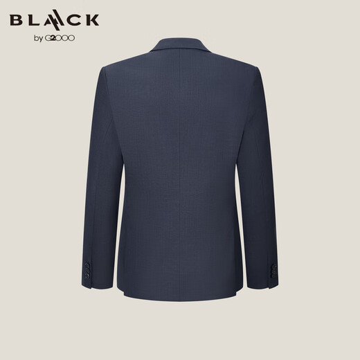 G2000 Wool Tencel Blended/Comfortable Stretch/Shopping New Style Men's Machine Washable Business Suit and Trousers Anti-static-Contains Wool-Plain Weave-Dark Navy 46