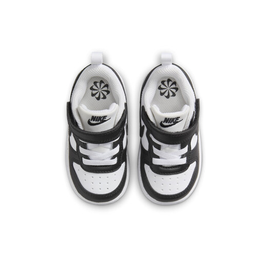 Nike cool pineapple baby flat sneakers Velcro winter boys and girls sneakers NIKE COURT DV5458 131 white/black 27