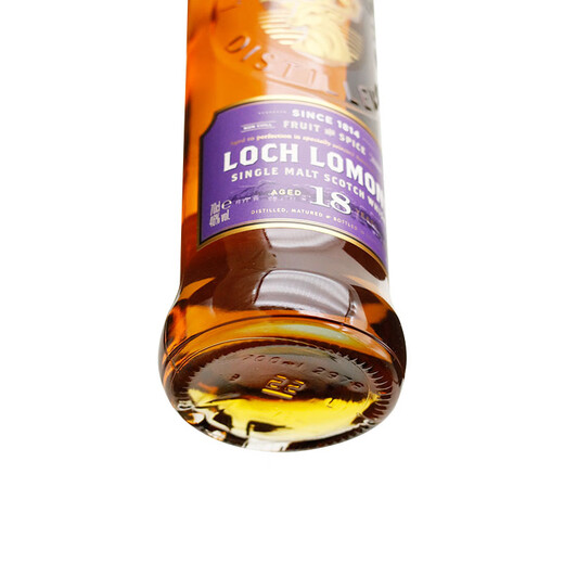 罗曼湖LOCH LOMOND苏格兰单一麦芽威士忌 进口洋酒蒸馏酒 18年700mL1瓶