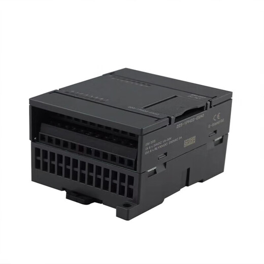 Side to Qi compatible PLC programmable controller S7200 digital expansion module EM221222 6ES7-221-1BL22 dark gray