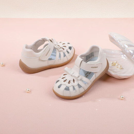 
Dr. Jiang Summer Girl Princess Toddler Shoes Breathable Cute Baby Children's Sandals Beige 23 Foot length is about 13.7-14.3
