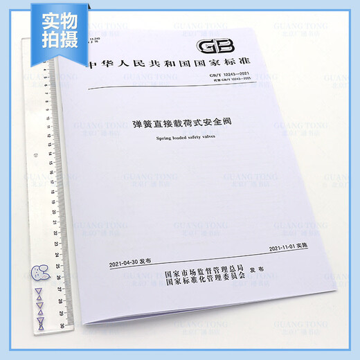 GB/T 12243-2021 Spring direct load safety valve