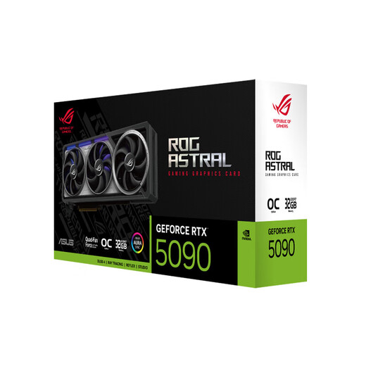 ASUS RTX5090 Grafikkarte ROG Night God ASTRAL 32G OC Spiel AI Reasoning Design Bearbeitung Computerunabhängige Grafikkarte selbstbetrieben brandneue dreijährige Garantie
