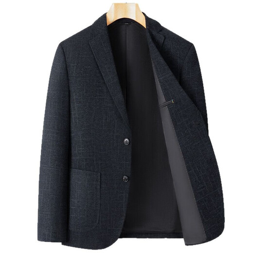 Bolomido Luxury International High-end Brand 2025 Spring and Autumn New Suit Men's Jacket Suit Top Men's Fit Casual 538-392 Black Gray Luxury Gift Box M 170 Recommendation - 115 Jin Jin equals 0.5 kg Luxury Gift Box