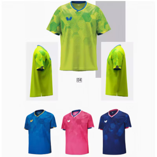 
Butterfly jersey 25 new table tennis short-sleeved Lin Yunru same style BWH841 competition sports uniform breathable and quick dry BWH841-05 dark blue XL (order note for men and women)