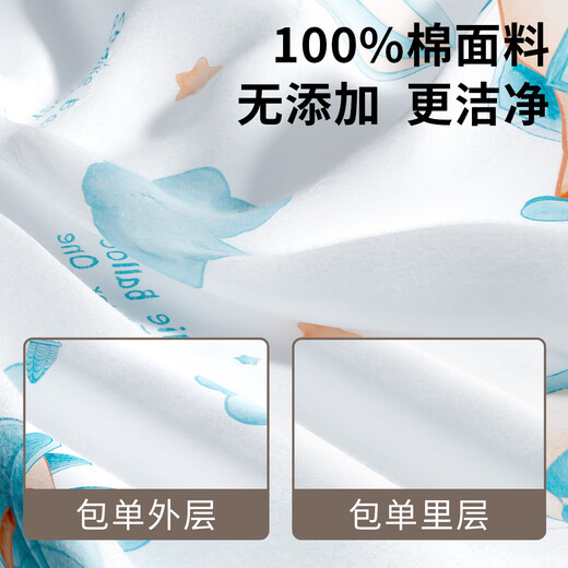 圣贝恩（sepeon）新生婴儿包单初生宝宝包巾产房宝宝产房用品0-2岁夏季裹被包被 飞行派对【0-2岁】 85cm*85cm